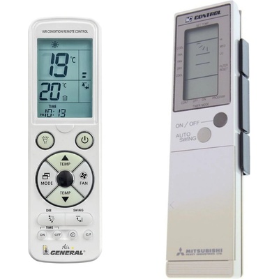 General Mitsubishi rkh011h005f, fdtn205en2, fdc204en2 - луксозно с подсветка дистанционно управление (rkh011h005f, fdtn205en2, fdc204en2)