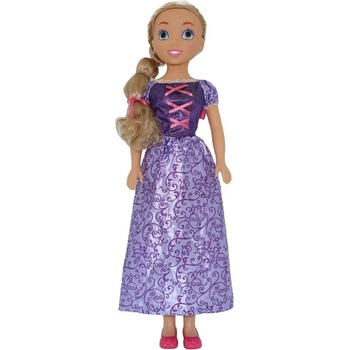 Bambolina Кукла Bambolina - My lovely doll, с лилава рокля, 80 cm (BD2001C)