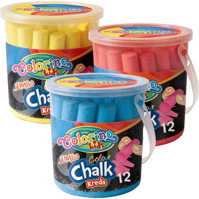 Colorino Chodníkové křídy Jumbo