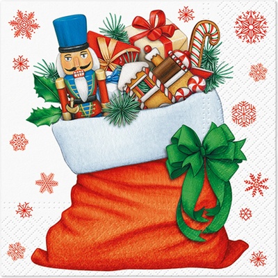 PAW Obrúsky L Bag With Gifts 33x33cm