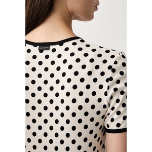 Marimekko тениска дамска от памук с еластан (095883)