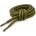 WARAGOD Връзки за обувки Warstrap Round, маслинено (WAR002027)
