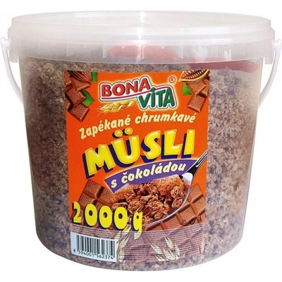 BonaVita zapékané křupavé müsli s čokoládou 2 kg