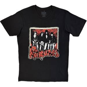Ramones Graffiti Black M Риза (RACBNTS80MB02)