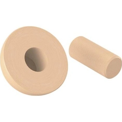 KP Ukončenie madla pr. 42 mm, výška 20 mm, nelakovaný prírodný buk, pre nerezové zábradlie a schodisko