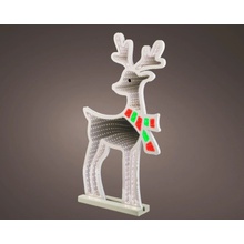 Vianočná figúrka nekonečného Sob 3D 60 cm interiérová Dekorácia 240 LED