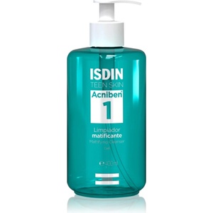 ISDIN Acniben Mattifying Cleanser дълбоко почистващ гел със салицилова киселина 400ml