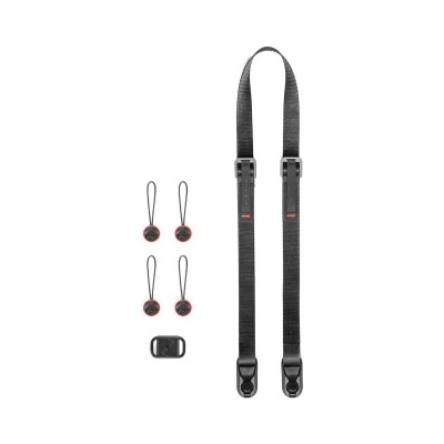 Peak Design LEASH jednoduchý popruh čierna L-BL-3