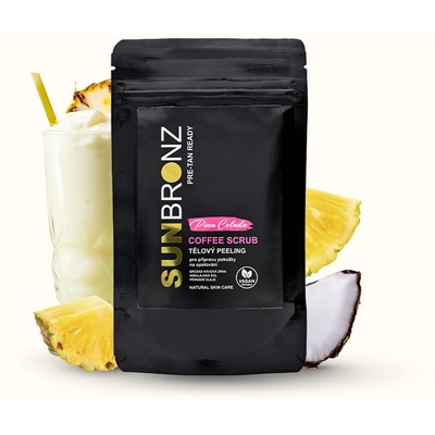 Vivaco Sun Bronz Coffee scrub tělový kávový peeling 100 g