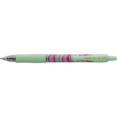 Pilot Гел писалка, 0, 32 мм, бутон, зелено перо, PILOT "G-2 Flow", синя BL-G27-FLG-B (BL-G27-FLG-B)