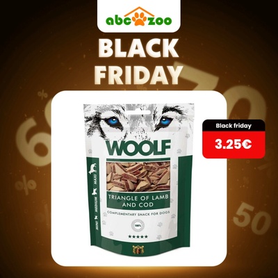 Woolf Dog Triangle of rabbit and cod 100 g