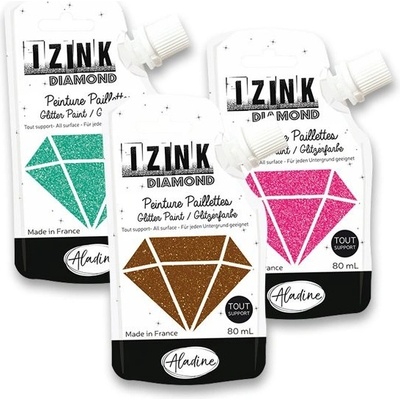 Aladine Diamantová farba 80 ml medená