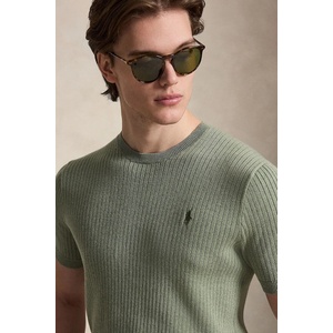 Ralph Lauren пуловер с къси ръкави мъжки от памук (710B13892)