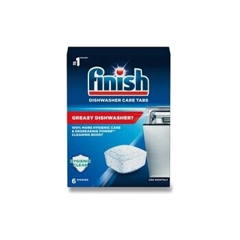 Finish Dishwasher Care Tabs čistič myčky 6 tablet