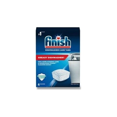 Finish Dishwasher Care Tabs čistič myčky 6 tablet