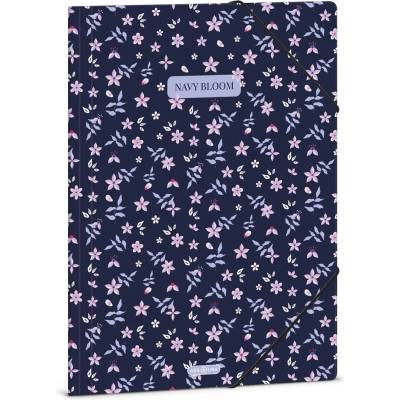 Ars Una Гумена папка ARS UNA A/4 Navy Bloom (50215614)