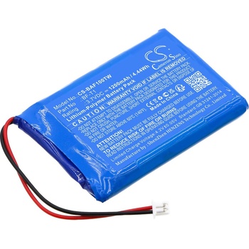 Cameron Sino Батерия за Baofeng, Bf-T1, Bf-T1 Uhf, T1, 1200 mAh, Li-Ion (CS-BAF100TW)