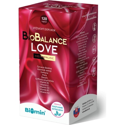 Biomin BioBalance Love Menopause 120 kapsúl
