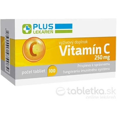 Plus Lekáreň Vitamín C 250 mg 100 tabliet