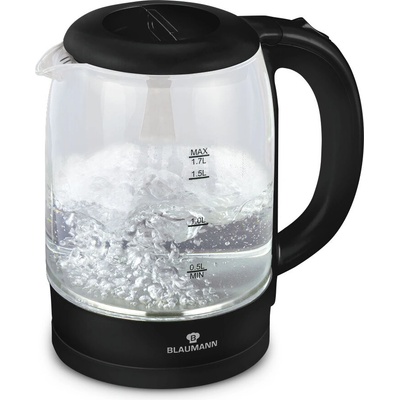 Berlinger Haus BL-9006PH Електрическа стъклена кана за вода - Черна (BL-9006PH)