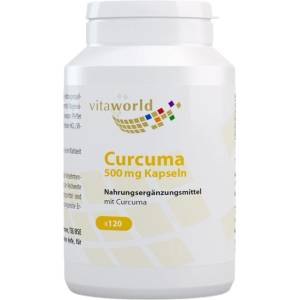 vitaworld Curcuma 500 mg [120 капсули]