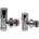 THS Thermostyle Радиаторен сет lux duo chrome ths 1/2 ъглов