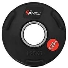 PLATINUM FITNESS Olympijský kotúč s úchytmi 1,25 kg 51,5mm