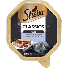 Sheba Classics telecí a kuřecí 85 g