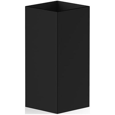 Decor Walther Чаша за четки за зъби Corner черен мат (0564560)