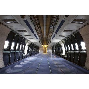 DIMEX ART s. r. o Флизелинов фототапет поддръжка на самолет 375 x 250 см