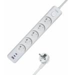 Tiross 5G Network Extension Cable 1.5m 2xUSB-C White MORRE M407