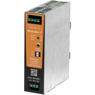 Weidmüller 3146460000 napájecí zdroj 24 V 5 A 120 W Obsah 1 ks