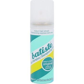 Batiste Dry Shampoo Clean & Classic Original suchý šampón na vlasy 50 ml