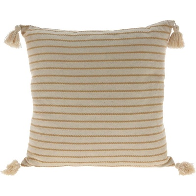 Homestyling Vankúš so strapcami bavlna WEST 45x45