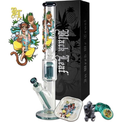 Black Leaf bong hanuman s příslušenstvím 50cm