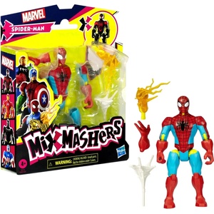 Hasbro Екшън фигура Hasbro Marvel MixMashers - Spider-Man, 12 cm (F9205_F9213) - ozone