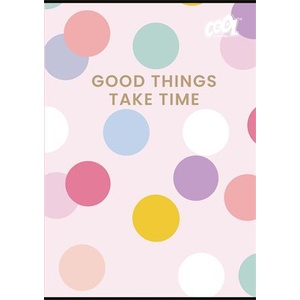 Victoria Тетрадка, с телбод, A4, с подвързия, 32 страници, COOL BY VICTORIA "Positive Mind", "81-32