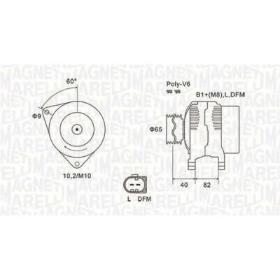 generátor MAGNETI MARELLI 063731746010
