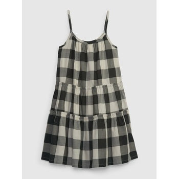 GAP Детска карирана рокля с презрамки GAP GAP | Cheren | Момичешки | 116/122