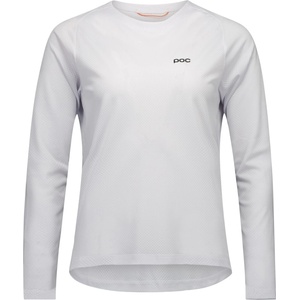 POC Фланелка с дълъг ръкав за колоездене POC Women's Motion Air L/S Jersey Cycling jersey - Hydrogen White - размер XL (156-2592-0515)