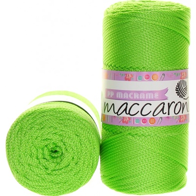 Maccaroni PP Macrame 170 světle zelená