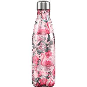 Chilly's Bottles Tropical Flamingo Термо бутилка, 500 мл (B500TRFLM_3D)
