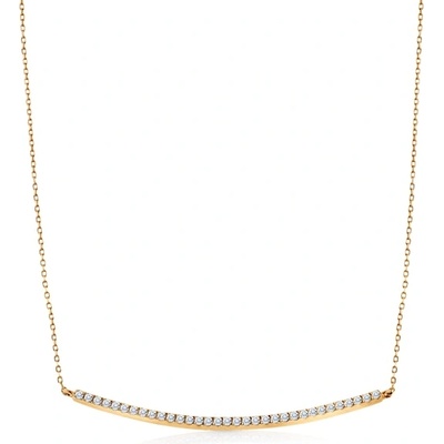 SAVICKI Колие Savicki: злато 585, цирконий