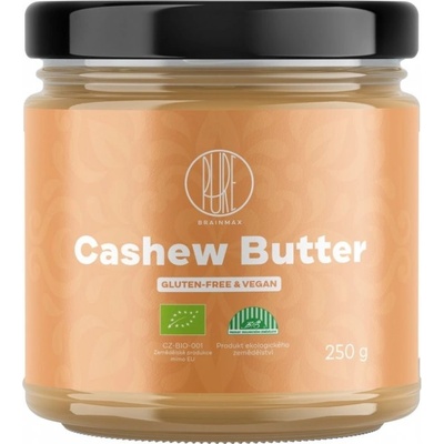 BrainMax Pure Cashew Butter 100% Kešu krém BIO 250 g