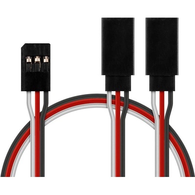 Yeah Racing Y-kabel 150mm FUTABA kompaktní PVC