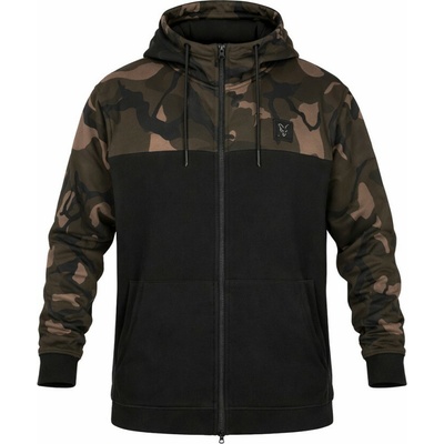 Fox mikina LW Black Camo Split Zip Hoody