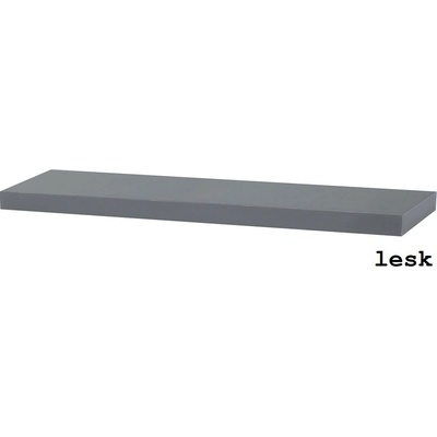 Autronic Polička 80cm P-005 GREY - šedá