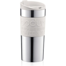 Bodum Cestovní hrnek TRAVEL MUG nerezový bílý 350 ml