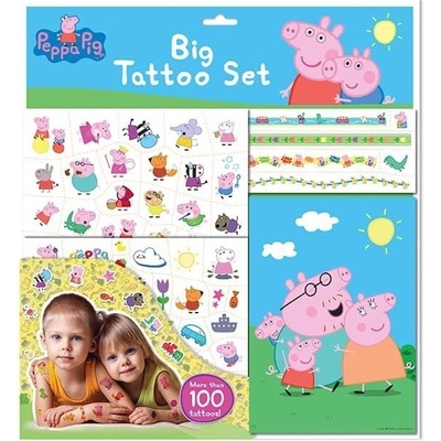 Jiri Models Velký set s tetováním Prasátko Peppa