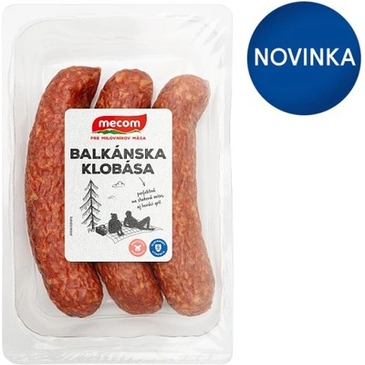 Mecom Balkánska klobása 340 g